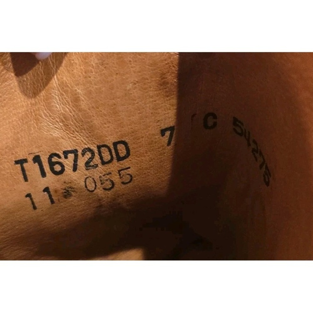NWT Lucchese Womens Tan Boots SZ 7 Sable Belly Calf Wheat Goat Leather RTL $850 - Picture 12 of 16